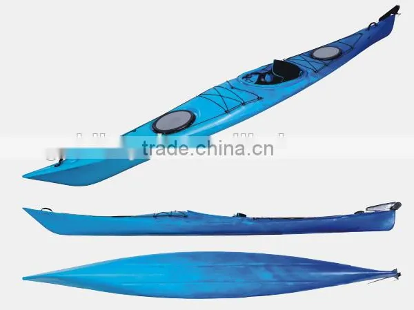 Ocean Kayak Single Sea Kayak Single Sit in Kayak Plastic Kayak Race Kayak photo-2