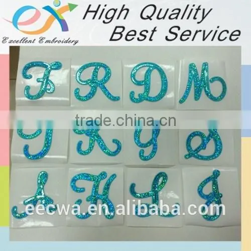Professionally Customize Embroidery Letters Sequin photo-4