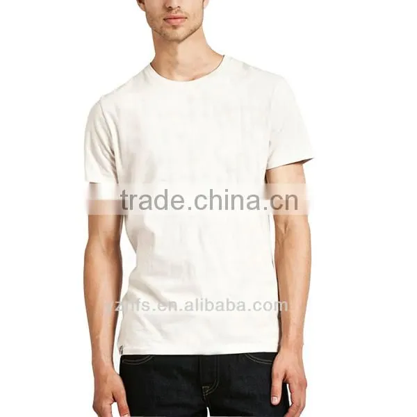 Latest Mens Fashionable 100% Cotton Plain Tshirt