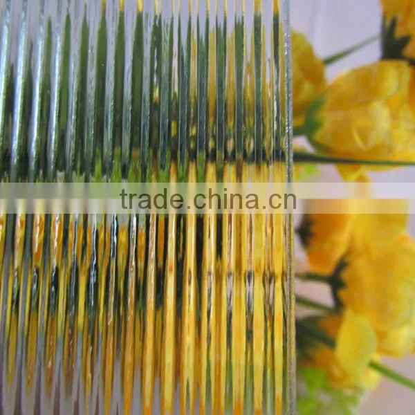 2mm/3mm/4mm/5mm Clear Wood Patterned Glass