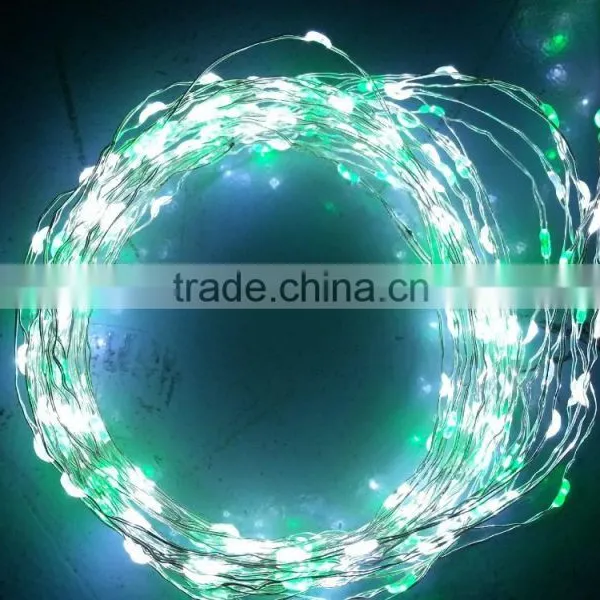 Wedding Party Festival Christmas Decoration Led Sliver Wire String Light photo-5