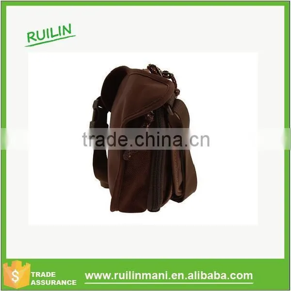 Leather Patch Magnetic Front Closure Leather Bags for Women Shoulder Waist Bag With Zippered Coin Pocket Inside photo-4