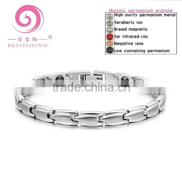 Men's Germanium Titanium Magnets Bracelets Fashion Health Bracelet Jewelry