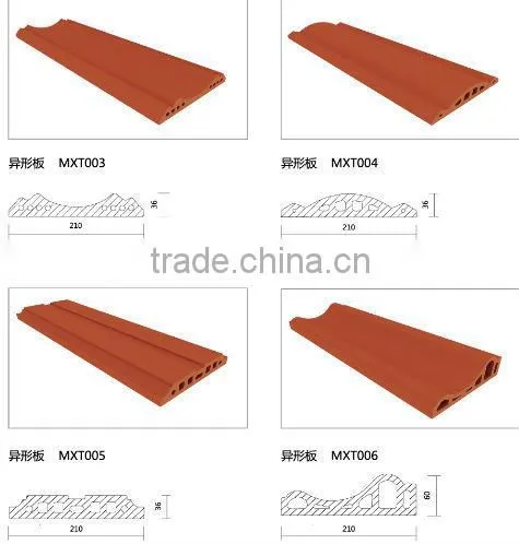 Light Weight Terracotta Panel With Hollow Structure Terracotta Natural Clay Wall Panel for Exteiror and Interior Decoration photo-4