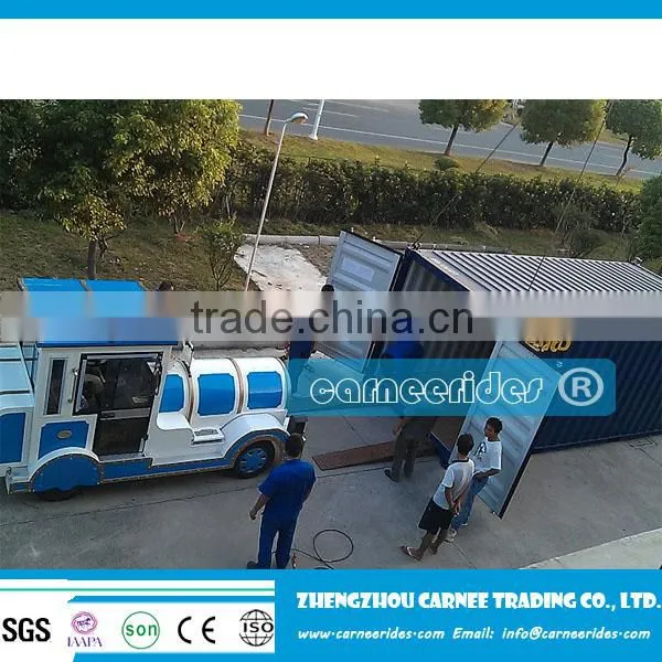 Attraction Amusement Trackless Train Ride for Sale photo-4