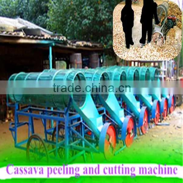 High Quality Cassava Process Cutting Peeling Machine photo-6