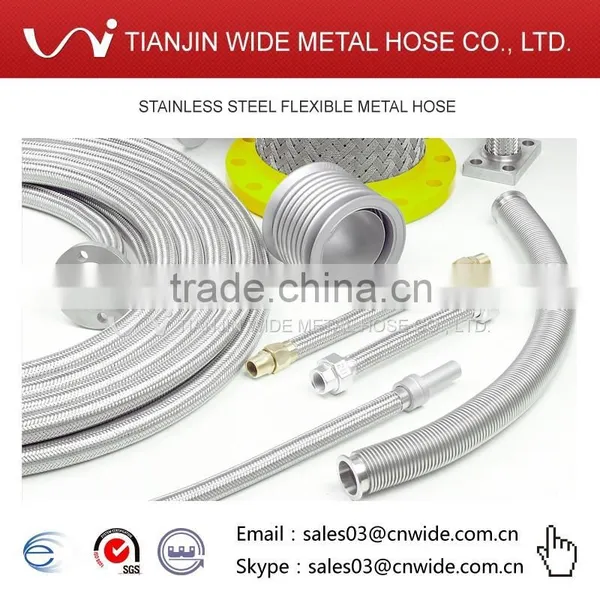 [Tianjin Wide Hose DQ-DN40 ] 1 1/2" Union Stainless Steel Hose photo-6