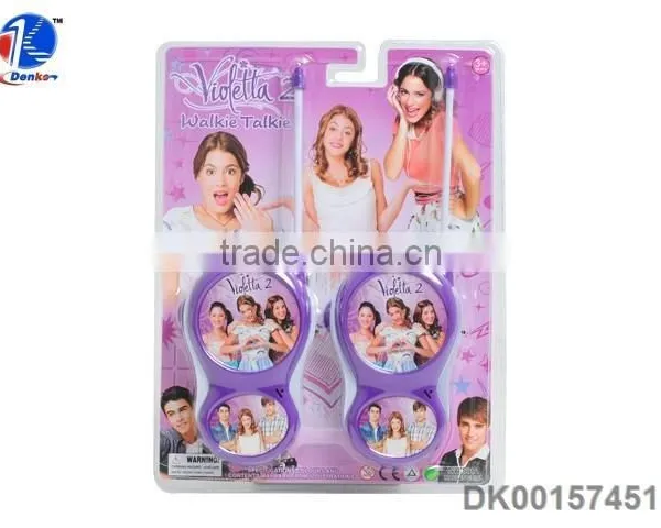 Electric Plastic Walkie Talkie Toys For Kids