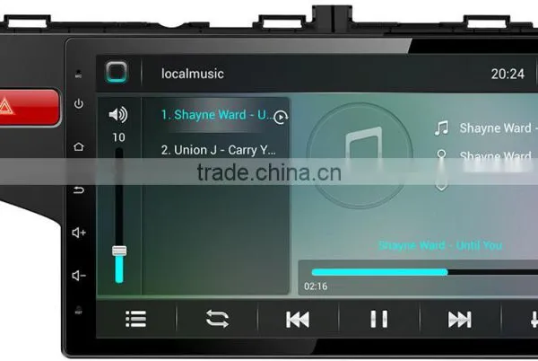 New 10.1 Inch Headrest Dvd Player Car Dvd With Gps for Honda New Fit Car Multimedia Player With Steering Wheel Control GPS DVD photo-6