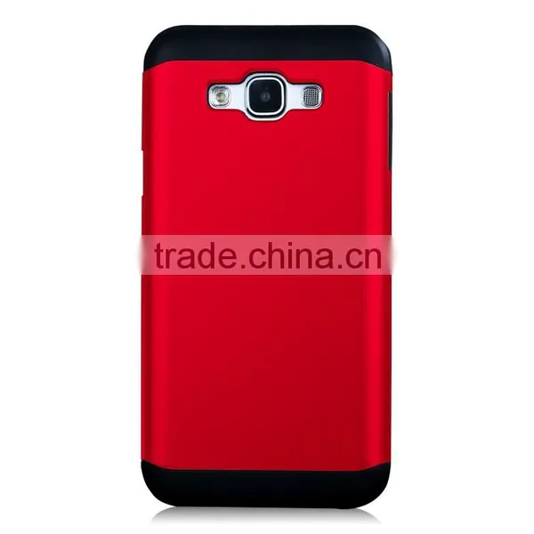 2015 Slim Colorful Armor TPU + PC Mobile Phone Case for Samsung E7,for Galaxy e7 Case,for Samsung E7 Case photo-4