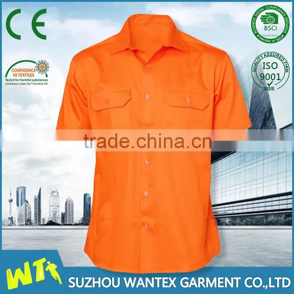 Cheap Used Uniform Breathable Work Polo Shirts With Short Sleeves photo-2