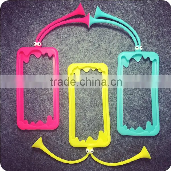 Customized Cute Animal Silicone Mobile Phone Case