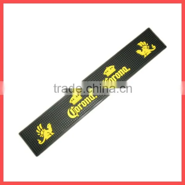 Supply Anti-slip Soft Silicone Pvc Rubber Custom Bar Mat photo-5
