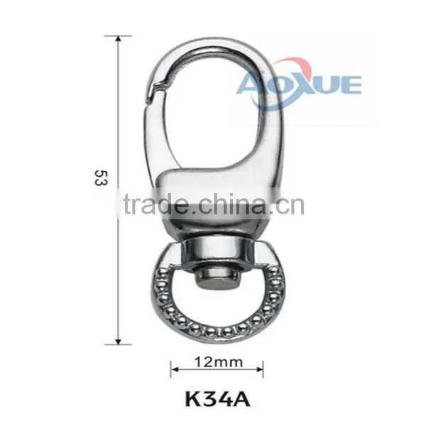 Bag Fittings and Accessories Zinc Alloy Swivel Snap Hook photo-3