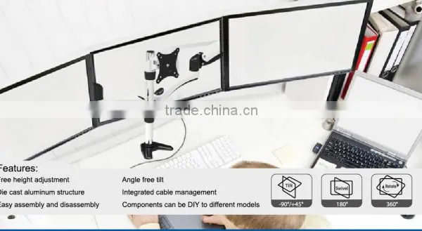 Triple Monitor Stand Monitor Mount Monitor Arm photo-4