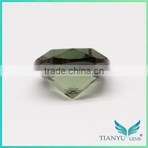 Wuzhou Gems Processing Loose Synthetic #149 Light Green Nano Spinel photo-5