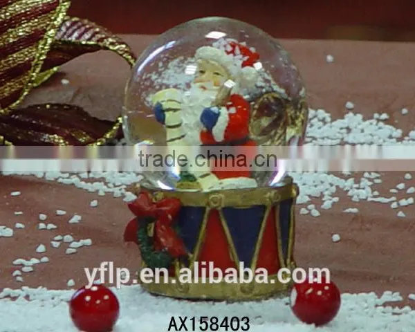 Resin Christmas Craft, Santa Claus Resin Christmas Craft, Snow Globe Resin Christmas Craft photo-4