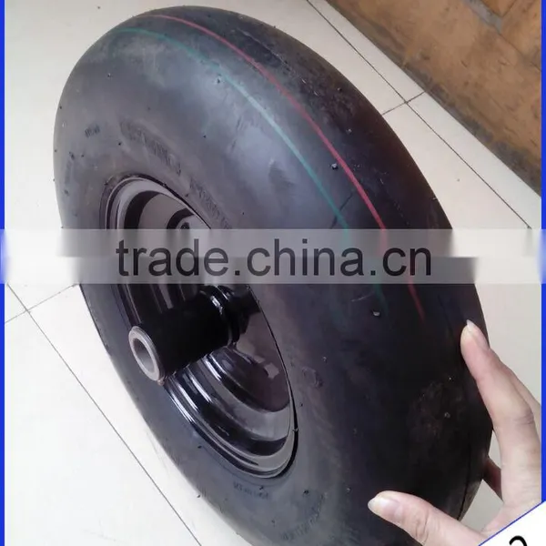 Top Smooth Hand Trolley Wheel 400-8 photo-2