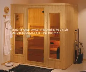 Steam Shower Room Wooden Sauna photo-5