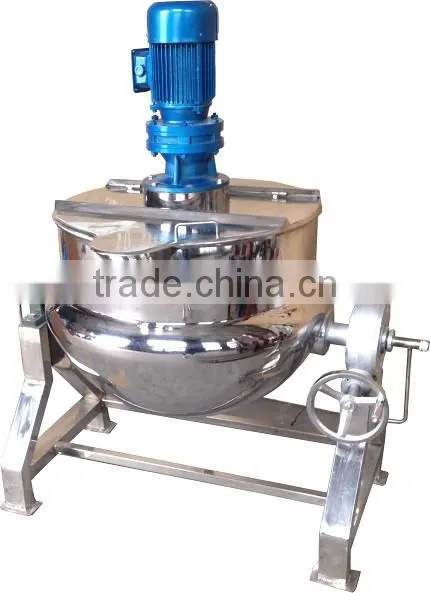 Industrial Jacketed Stainless Steel Jam Making Kettle photo-2