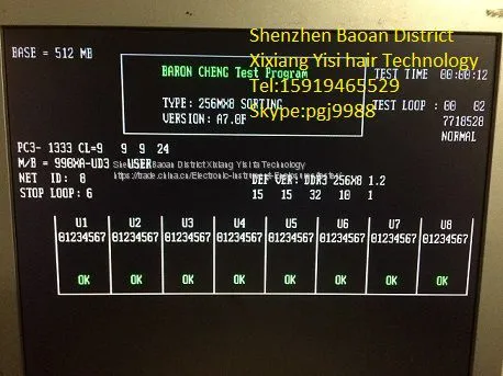 Тестер памяти для тестирования чипов памяти DDR3 photo-5