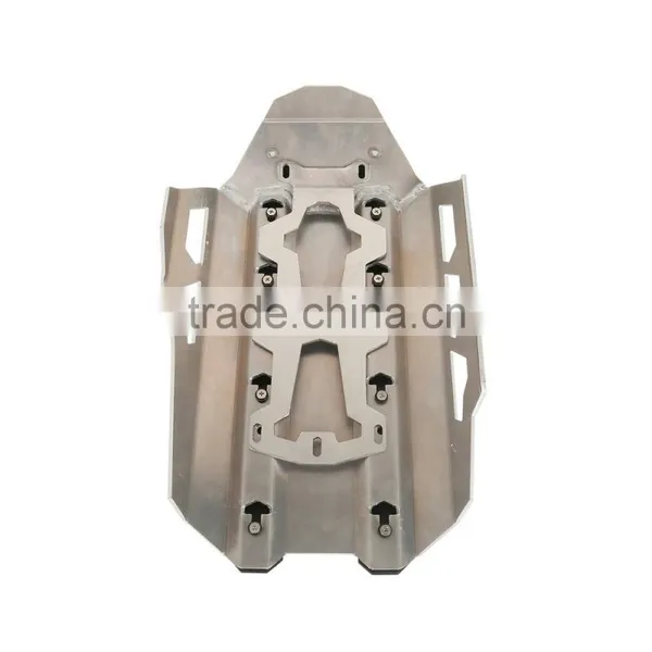 Short Expedition Aluminum Skid Plate Long for BMW R1200GS Water Cooled 13-16 photo-2