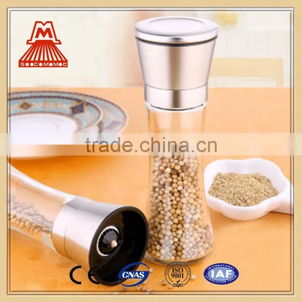 Manual Glass Bottle Pepper Grinder /spice Grinder From Store photo-5