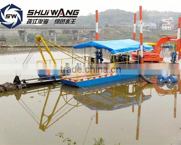Cutter Sutcion Dredger Small Sand Dredger for the River and Canel 2017 New photo-4