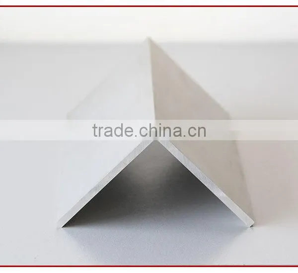6000 Series Anodized Triangle Aluminium Extrusion Profiles Aluminum Angle for Hot Sale photo-2