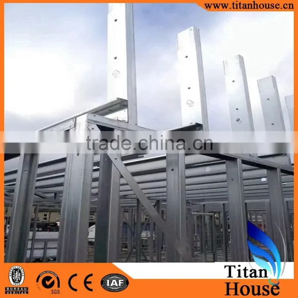 Safety and Reliable Light Steel Flexible Structural Frame Kit Home photo-5