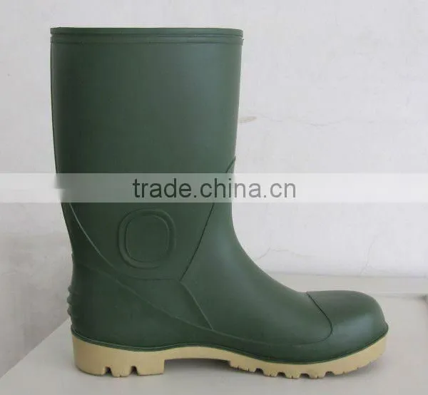 High Quality Men Pvc Anti-slip Working Boots for Industry photo-4