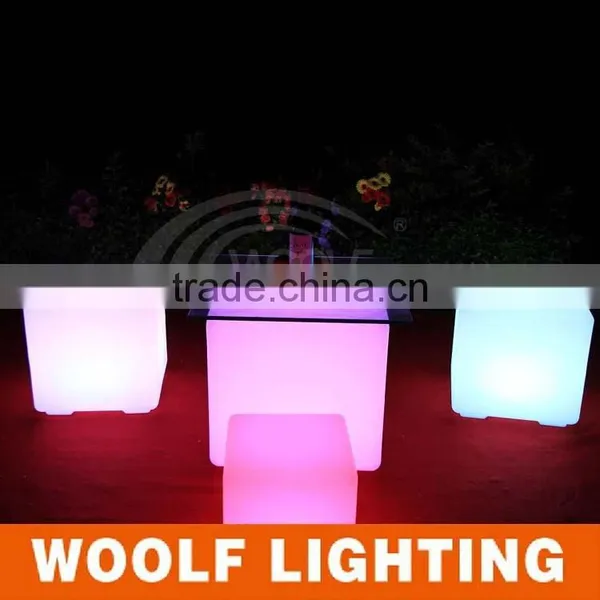 Arts and Gift Popular Colorful LED Lighting Glowing Cube photo-2