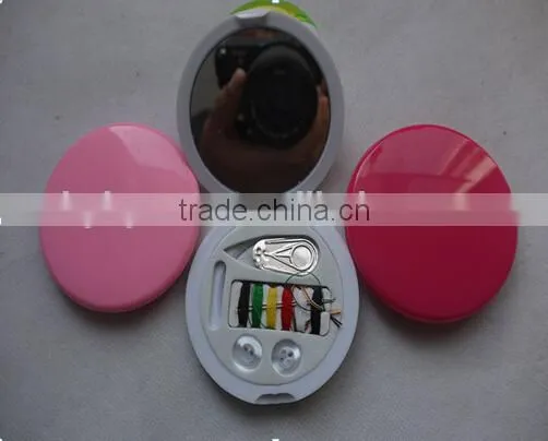 15060310 Beauty Cosmetic Plastic Compact Mirror for Promotion photo-2