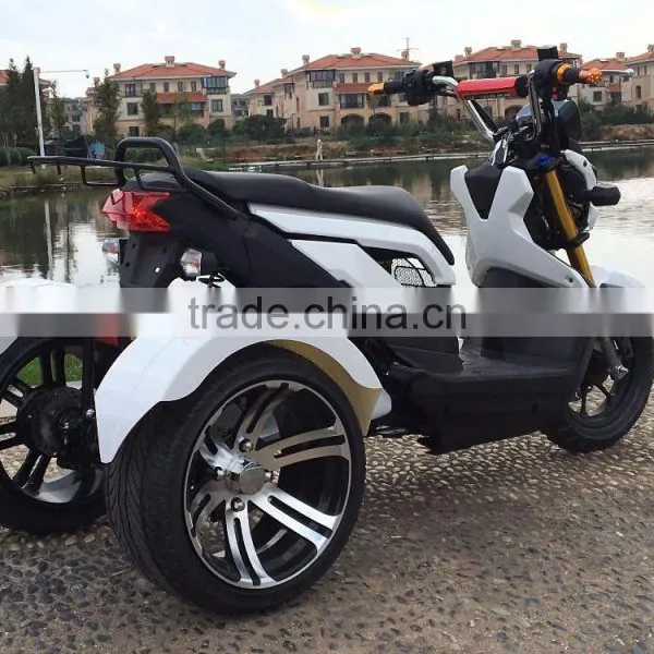 X-man Three Wheel Cross-Country Beach Electric Motorcycle, 60V20A Electric Bike for Elder
