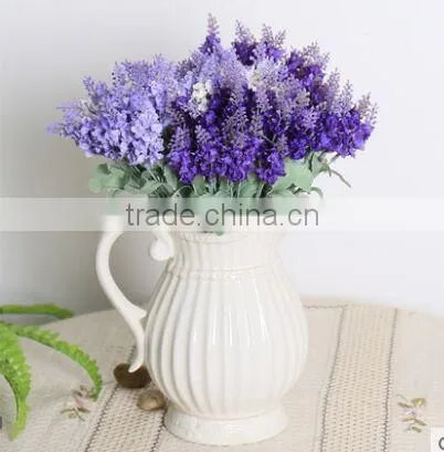 SJ110025 Mini Fake Home Interior Decoration Flower Lavander Flowers photo-3