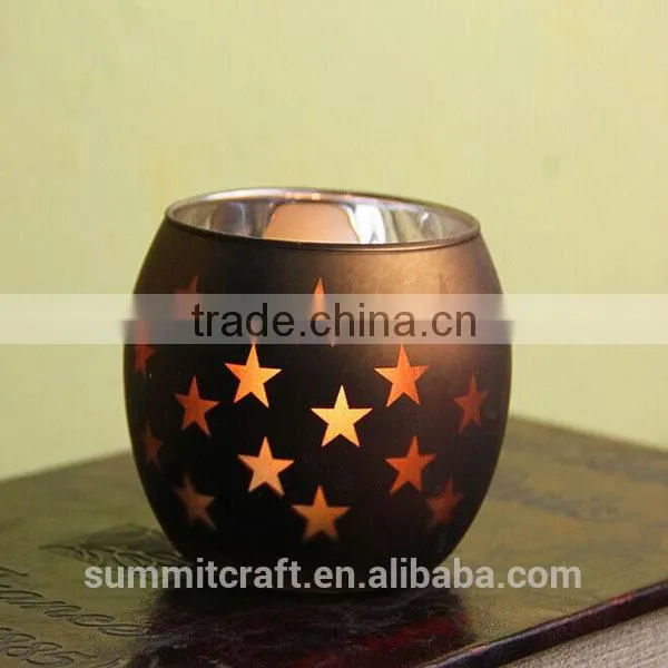 European Bar Decoration Candle Cup Candle Glass Jar photo-2