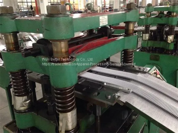 Heat Exchanger Fin Forming Molds And Machine