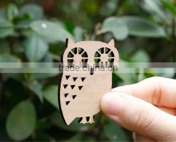 Natural Animal Wooden Fridge Magnets for Sale photo-3