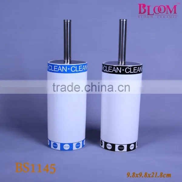 Customized Ceramic Toilet Brush Holder photo-5