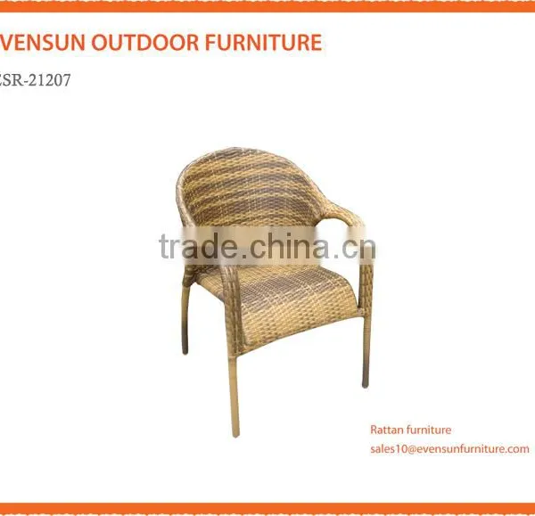 Weatherproof and Fireproof Outdoor Synthetic Rattan Outdoor Acapulco Chair photo-2
