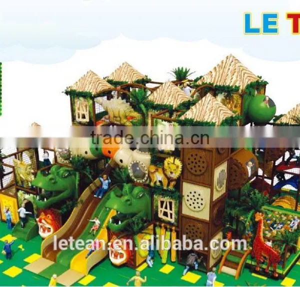 JUNGLE THEME KIDS INDOOR PLAYGROUND EQUIPMENT PRICES LT-1011B photo-3