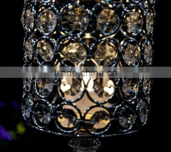 2015 New Metal Antique Diamond Lantern With Led photo-3