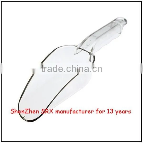 Clear Acrylic Plastic Kitchen Scoops,custom Wedding Candy Dessert Buffet Scoops,custom Plastic Ice Scoops Manufacturer photo-3