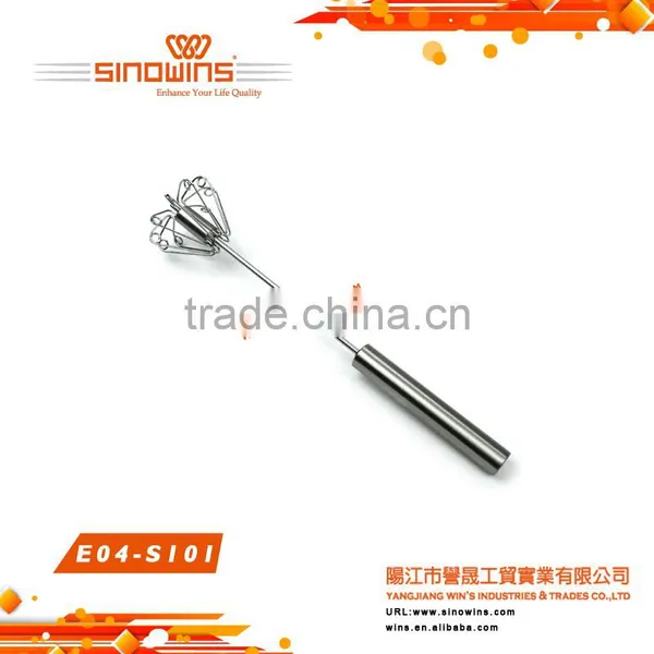 E04-S101 Stainless Steel Whisk Food Grade Kitchen Tools photo-4