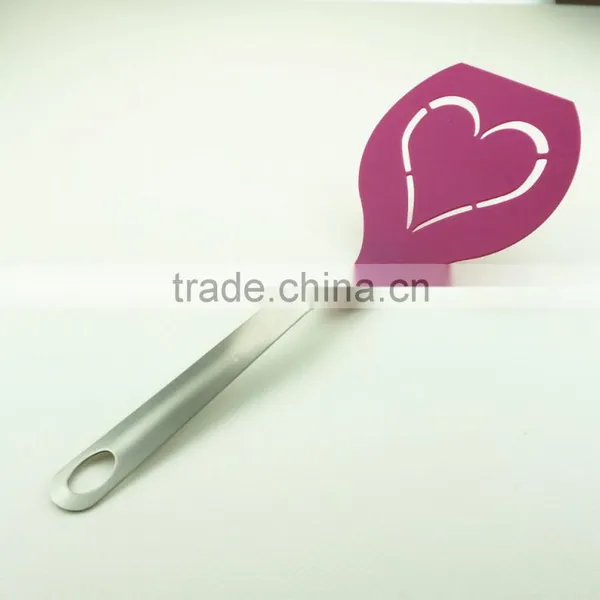 33063 Hart Shape Kitchen Nylon Shovel Spatula Turner, Cake, Egg Turner Spatula Shovel photo-3
