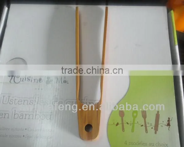 2017 New Design Bamboo Bread Tong photo-3