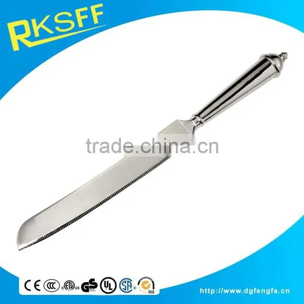 Wholesale High Quality Silver Plating Zinc Alloy Die Casting Cake Knife on Promotion photo-2