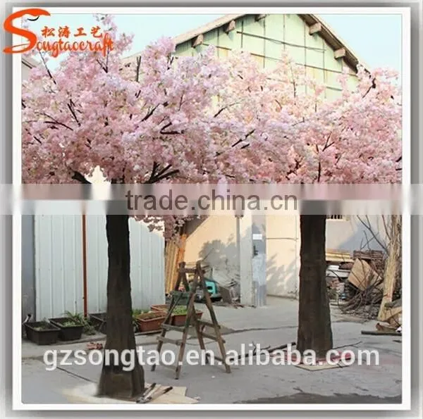 New Design Silk Cherry Blossom Large Artificial Cherry Blossom Tree Wedding Blossom Tree photo-4