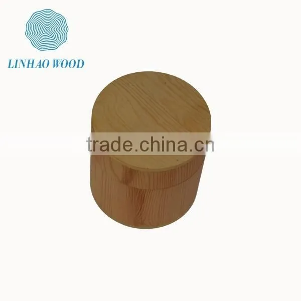 Handmade Round Wooden Tea Box Supplier photo-3