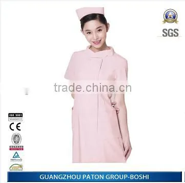 High Protect Funtion For New Design Long Sleeves Nurse White Uniform photo-2
